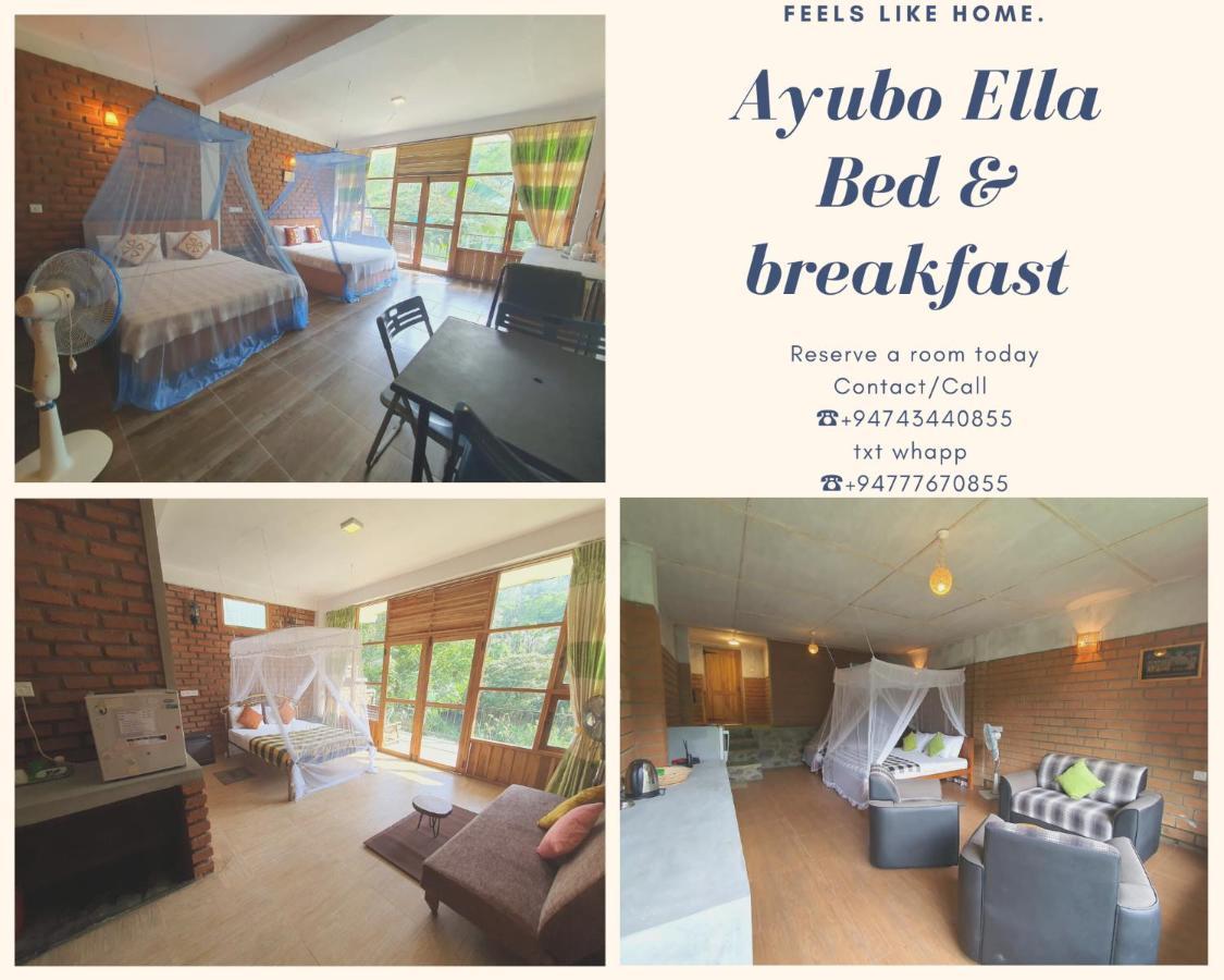 Ayubo Ella - Bed & Breakfast Exterior foto